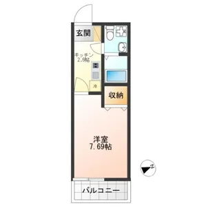 REBLANCHE【2階】の間取り