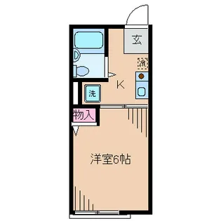 グリーンヒルI【2階】の間取り