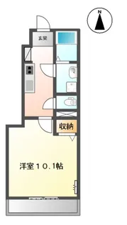 フィオーレ【1階】の間取り