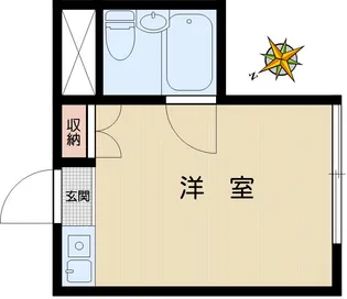サンテラス茗荷谷【1階】の間取り
