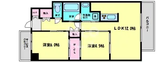 本町橋倶楽部【5階】の間取り