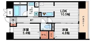 Le.sel上町台(ルセル)【8階】の間取り