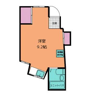 北町ハイツ【1階】の間取り