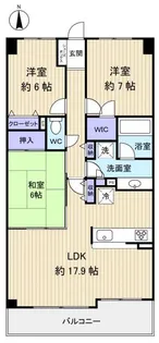ドメイン八千代勝田台【4階】の間取り
