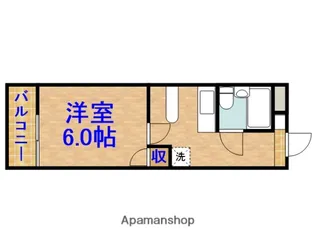 国吉マンション【1階】の間取り