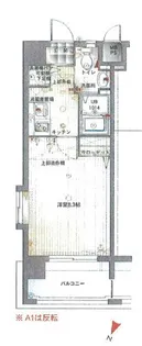 エンクレスト博多II【8階】の間取り