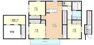 IZM(イズム)【2階】の間取り