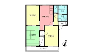 サニーヒル【2階】の間取り