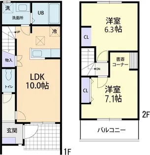 Mapleの間取り