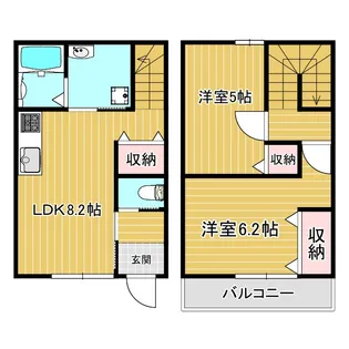 Young Frauの間取り