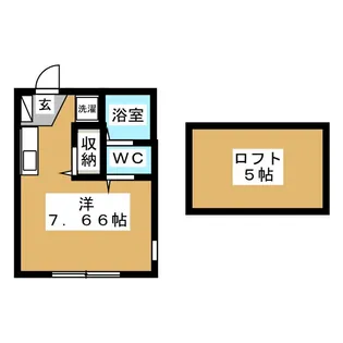 ドリームコート上星川【2階】の間取り