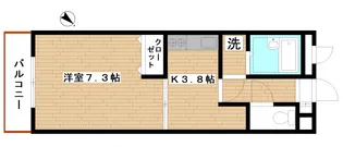 アヴァンセ桜台【2階】の間取り