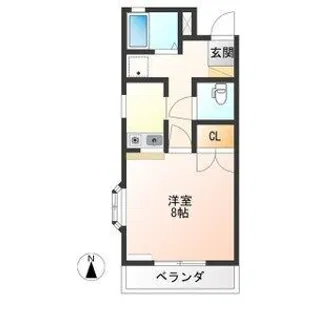 サニーサイド【2階】の間取り