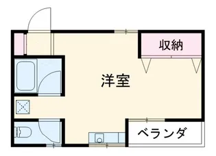 コーポグロー【2階】の間取り