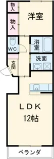 ミルトハイツ【2階】の間取り