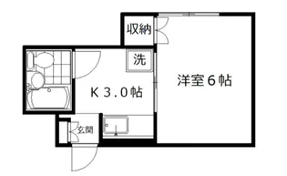 アメニティハイツ【2階】の間取り