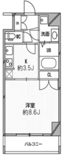 スペーシア高円寺I【3階】の間取り