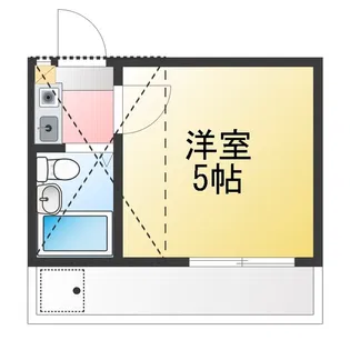 ヒュッゲ荻窪【1階】の間取り