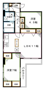 SEASON COURT【2階】の間取り