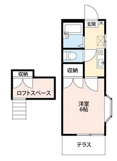 ロックウェル三山【1階】の間取り
