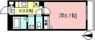 Grace Avenue【1階】の間取り