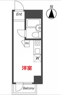 プラーズ南幸町I【4階】の間取り