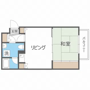INOVE札幌資生館前【9階】の間取り