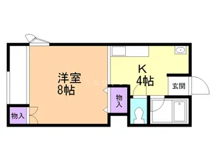 marine harbor青森【2階】の間取り