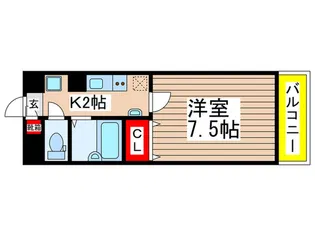 ランコントレYAGOTO【1階】の間取り