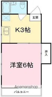 サウスプラザ【1階】の間取り