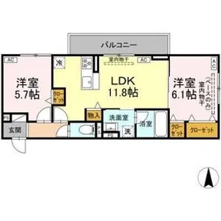 Premurosa【2階】の間取り