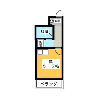 ライオンズマンション川口並木【5階】の間取り