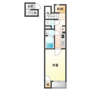 松橋【2階】の間取り
