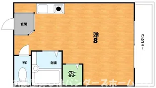 シャンテー中宮【3階】の間取り