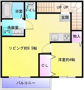 パインコート【2階】の間取り