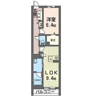 Aristio【1階】の間取り