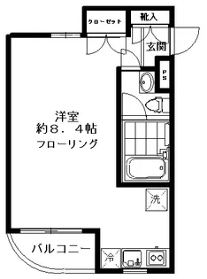 ルードシエン【3階】の間取り