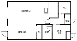 ハートピア45【5階】の間取り