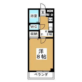 コーポアゼリア【3階】の間取り
