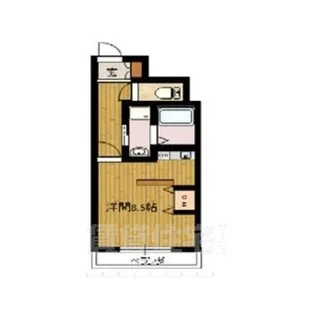 プランドールごきそ【1階】の間取り