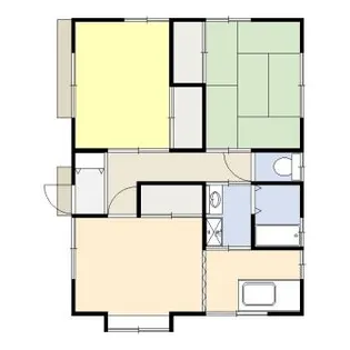 茨城県石岡市若宮1【一戸建】の間取り