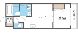 Monaco【2階】の間取り