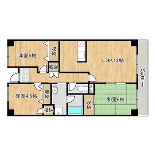 アーバンウェルネス【3階】の間取り