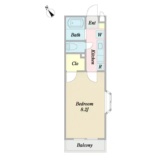 アペルト【2階】の間取り
