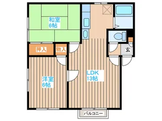 ドルチェ【2階】の間取り