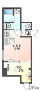 東京都国分寺市内藤1【マンション】の間取り