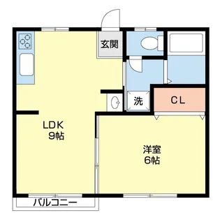 スカイヒル【2階】の間取り