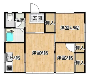 東京都青梅市今井1【一戸建】の間取り
