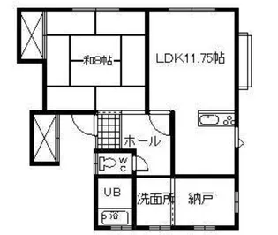 メゾン・ラポルテ【2階】の間取り