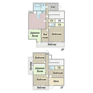 マンションFTYの間取り